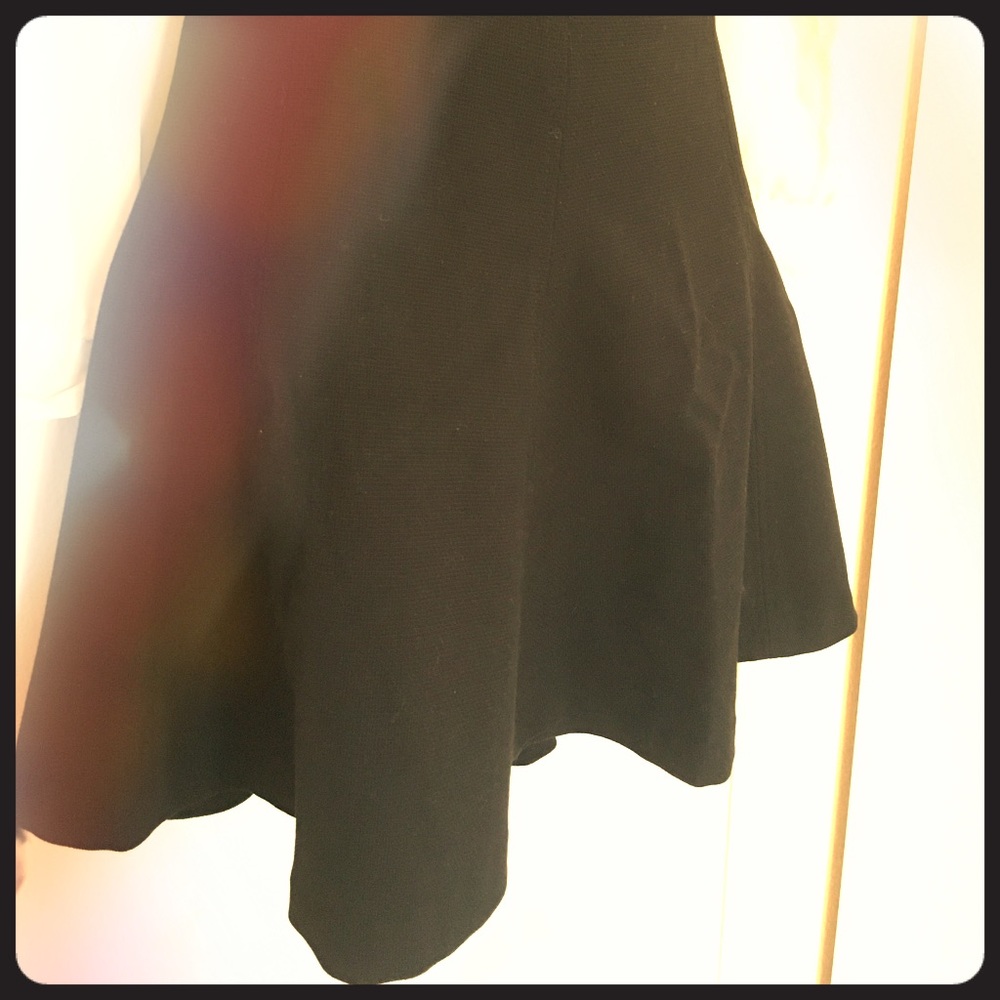 Black skater skirt size 4